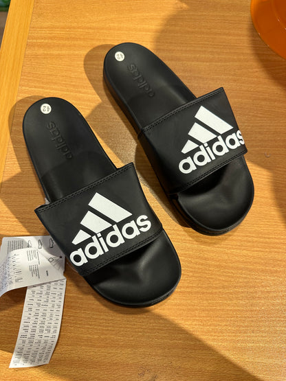 Adidas Adilettes Comfort Slides Premium - Black/White