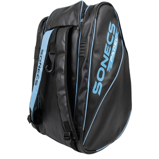 Sonecs Premium Padel Bag - Black/Light Blue