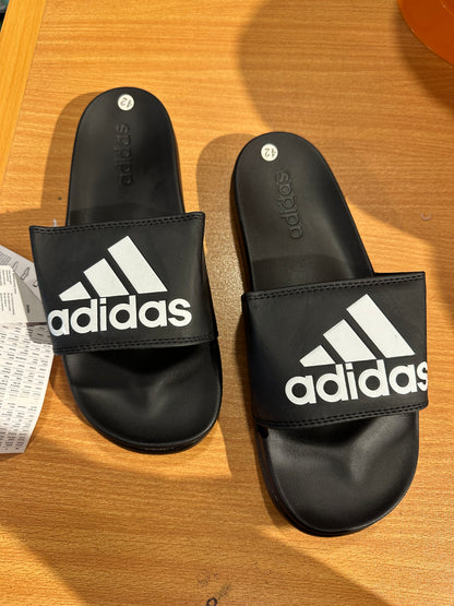 Adidas Adilettes Comfort Slides Premium - Black/White