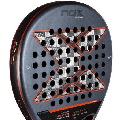 Nox AT10 Luxury Genius 18k Alum 2025 By Augustin Tapia Padel Racket