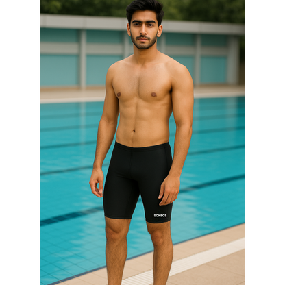 Sonecs Basic Mens Swim Shorts/ Jammers - Black