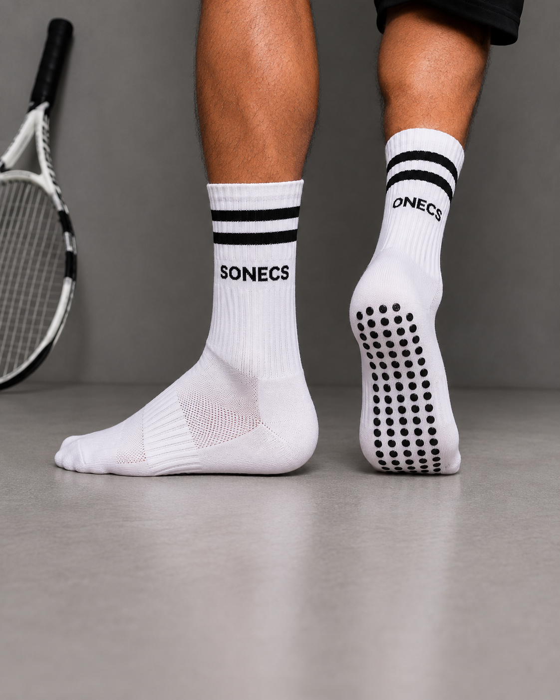 SONECS Performance Grip Socks – Anti-Slip Sports Socks