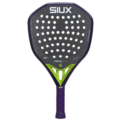 Siux Fenix Pro 2026 Padel Racket Leo Augsburger - Glow Purple - Ashabi Sports