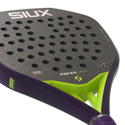 Siux Fenix Pro 2026 Padel Racket Leo Augsburger - Glow Purple - Ashabi Sports