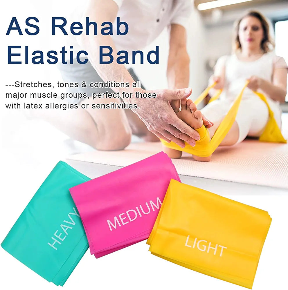 Thera Band For Physiotherapy - Pack Of 3