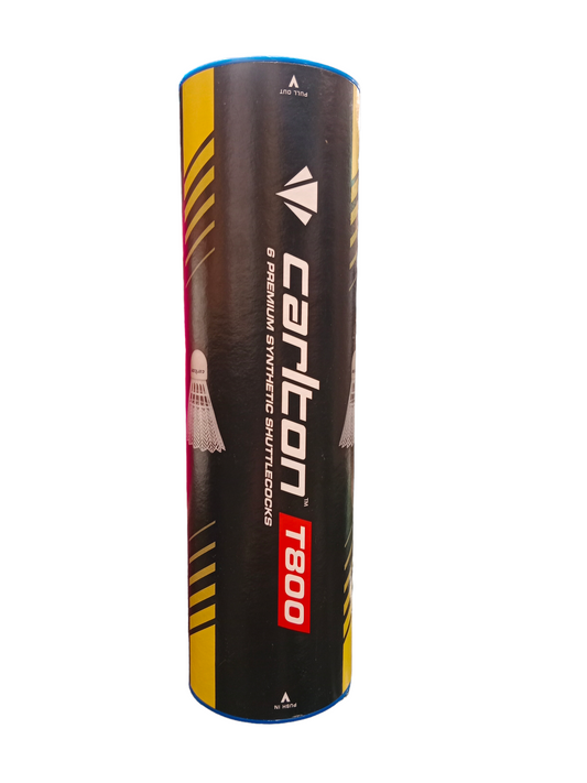 6 Psc Carlton T800 U.K Shuttlecock for Badminton. - Panda Soko 6 Psc Carlton T800 U.K Shuttlecock for Badminton. - Panda Soko